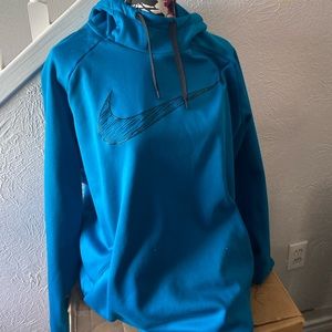 Blue Nike hoodie